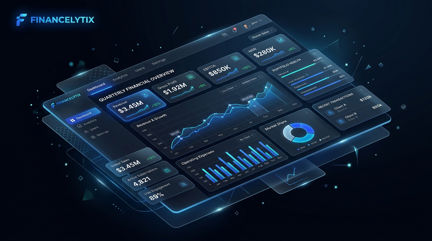Dashboard UI Mockup
